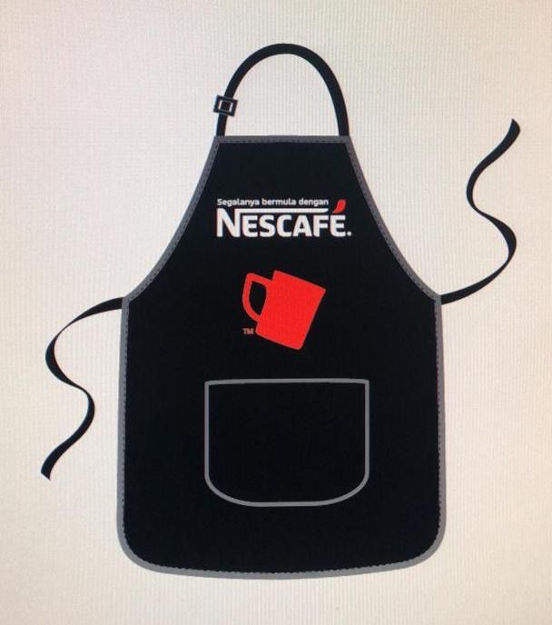 [FOC] Nescafe Apron