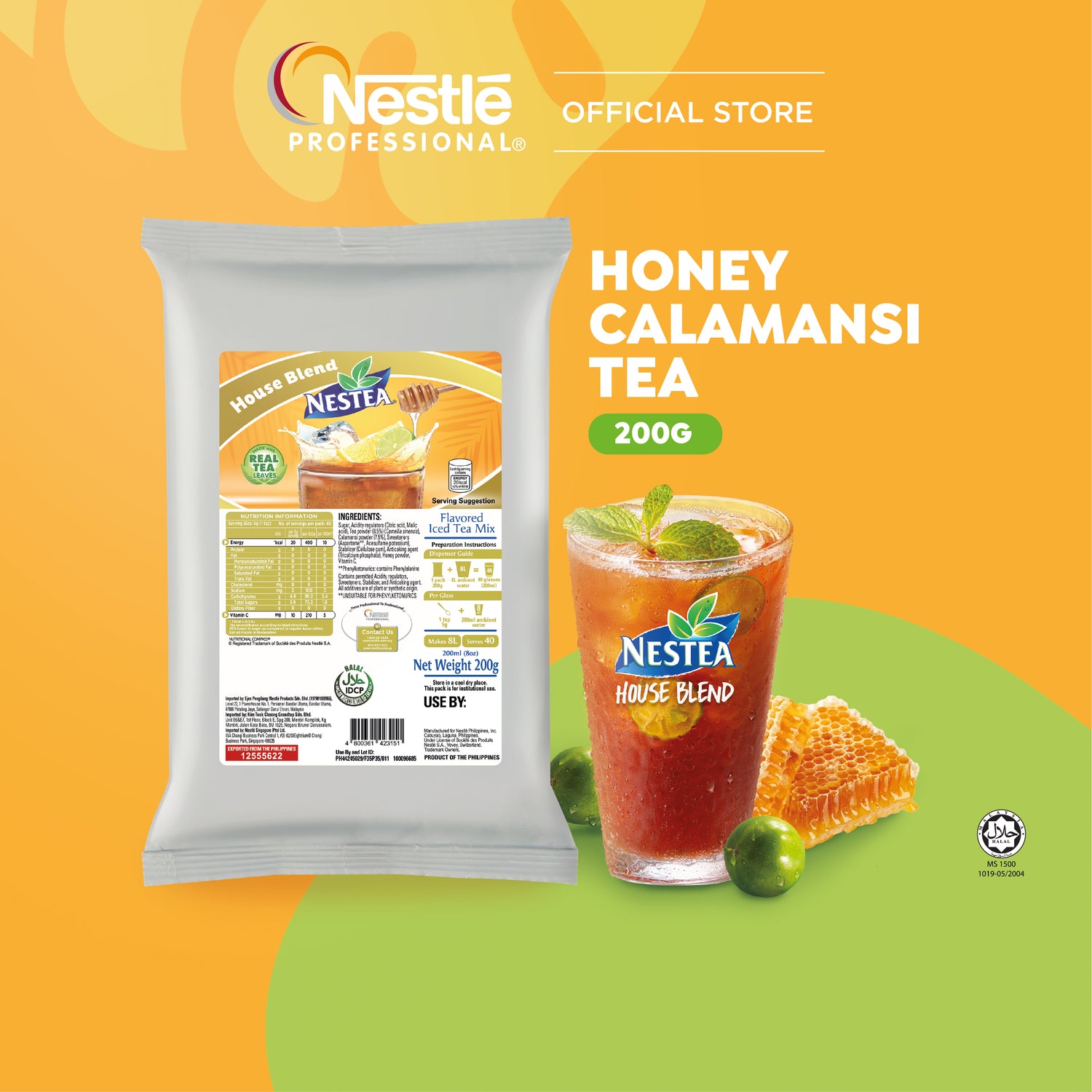 NESTEA Houseblend Honey Calamansi Tea - 200g